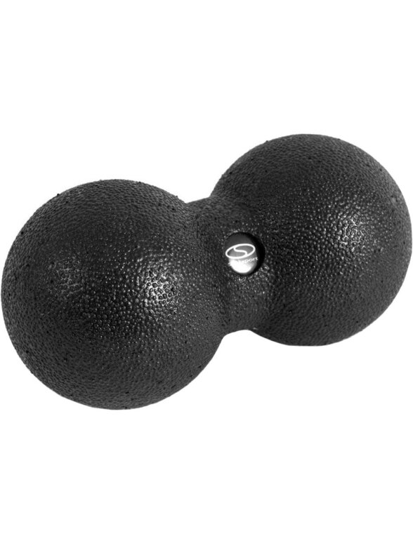 SMJ Sport Masažo kamuoliukas juodas BL030 8 cm 1