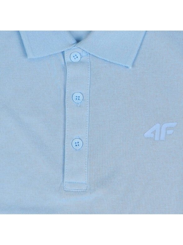 4F vyriški polo marškiniai M0948 šviesiai mėlyni 2 4F vyriški polo marškiniai M0948 šviesiai mėlyni 2
