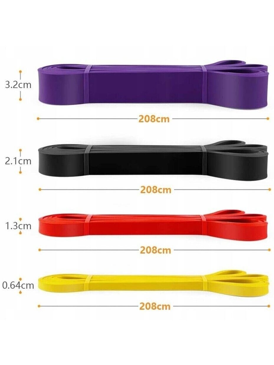 4yourhealth Atsparumo juosta Power Band 2-6 kg geltona 614 2 4yourhealth Atsparumo juosta Power Band 2-6 kg geltona 614 2