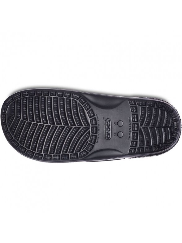Crocs Classic juodos šlepetės 206761 001 3