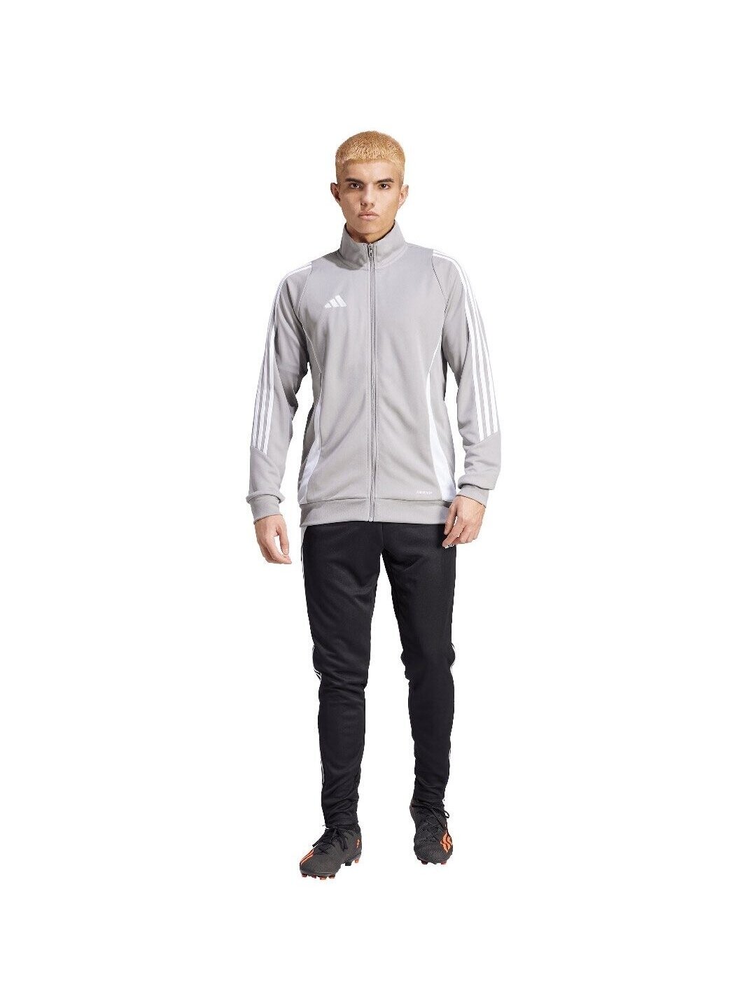 Adidas Tiro 24 Training vyriškas džemperis pilkas IR9494 4 Adidas Tiro 24 Training vyriškas džemperis pilkas IR9494 4