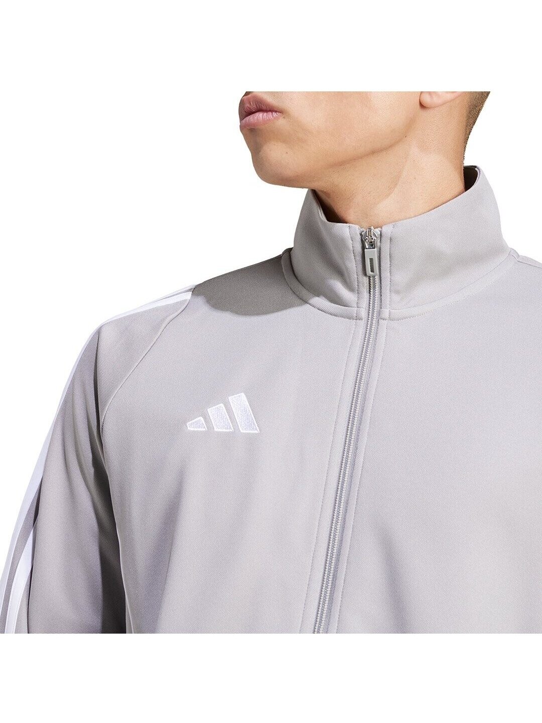Adidas Tiro 24 Training vyriškas džemperis pilkas IR9494 5 Adidas Tiro 24 Training vyriškas džemperis pilkas IR9494 5