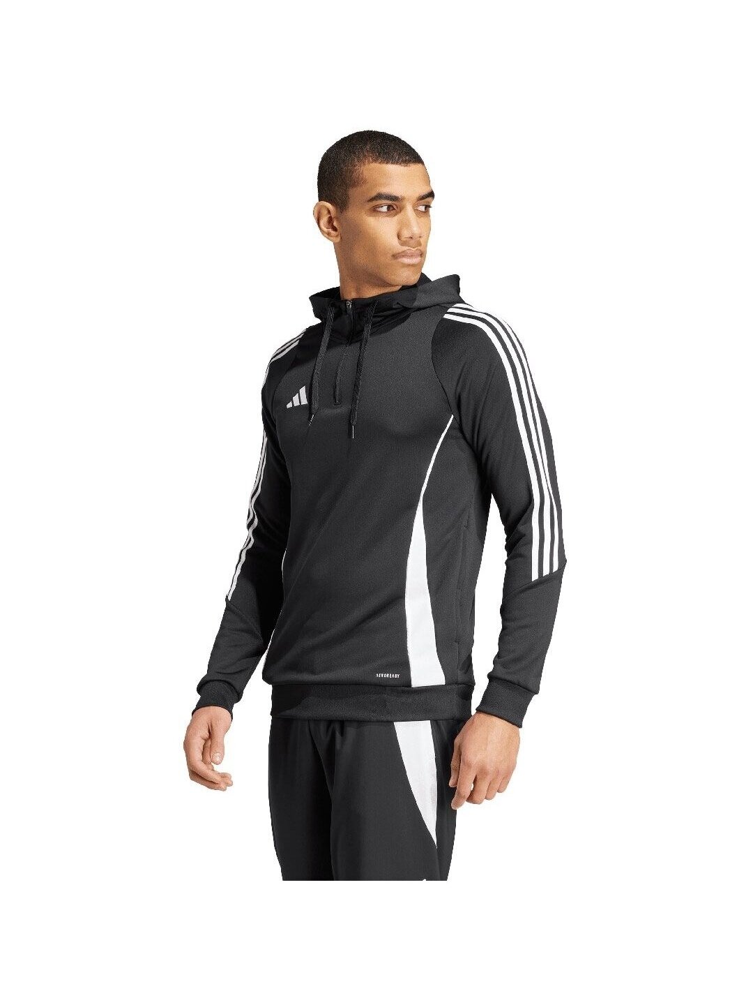 Adidas Tiro 24 Training Vyriški džemperiai su gobtuvu juodi IJ9957 4 Adidas Tiro 24 Training Vyriški džemperiai su gobtuvu juodi IJ9957 4