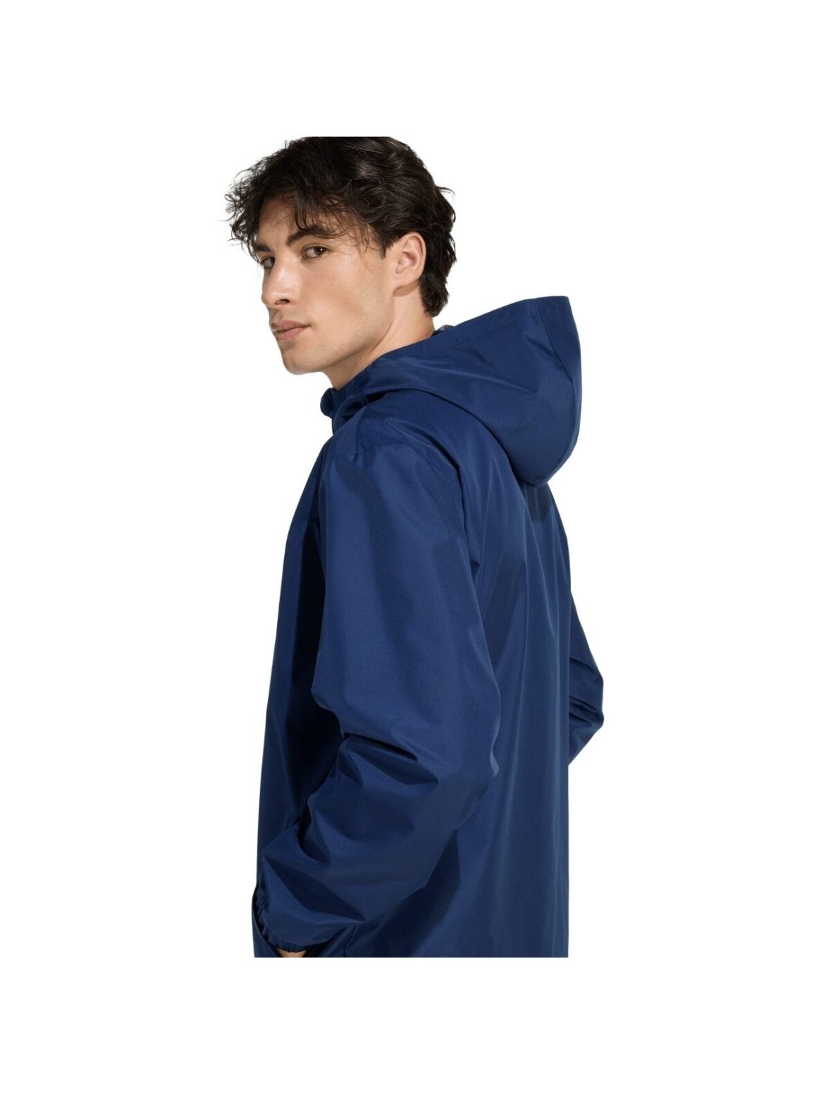 Adidas Entrada 26 All Weather vyriška striukė tamsiai mėlyna JZ9102 5 Adidas Entrada 26 All Weather vyriška striukė tamsiai mėlyna JZ9102 5