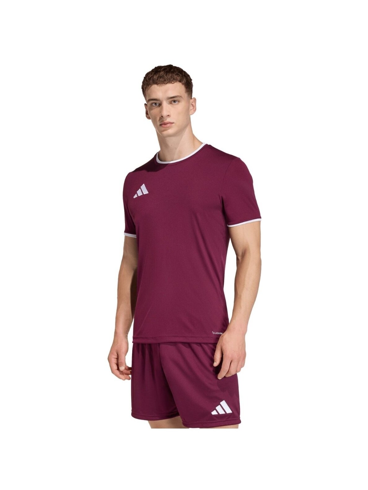 Adidas Entrada 26 Jersey marškinėliai vyrams bordo JZ2507 2 Adidas Entrada 26 Jersey marškinėliai vyrams bordo JZ2507 2