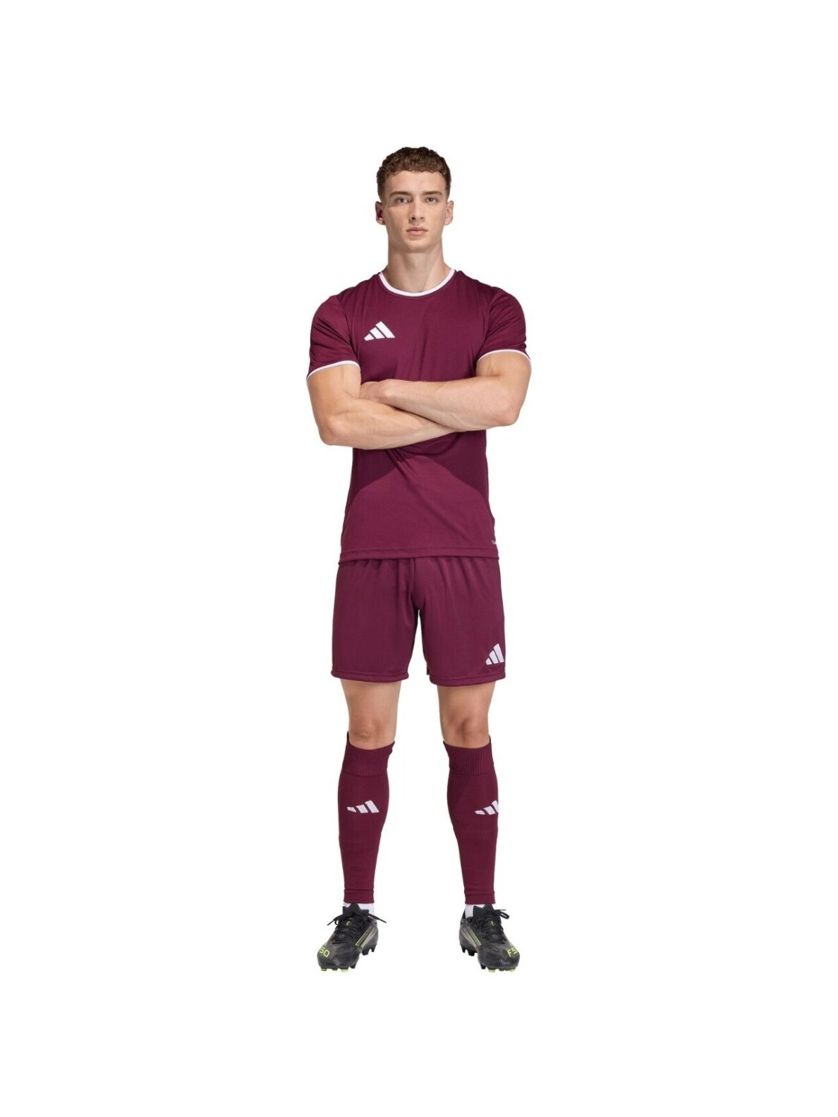 Adidas Entrada 26 Jersey marškinėliai vyrams bordo JZ2507 7 Adidas Entrada 26 Jersey marškinėliai vyrams bordo JZ2507 7