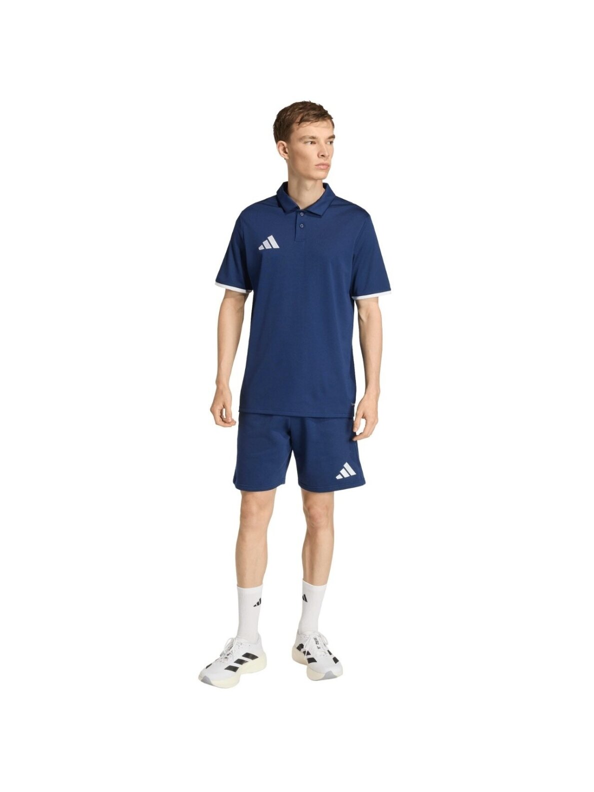 Adidas Entrada 26 Polo marškinėliai vyrams tamsiai mėlyni JZ6663 6