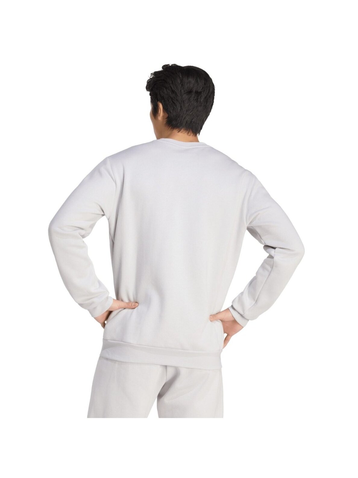 Adidas Entrada 26 Sweat Top džemperis vyrams pilkas JZ6572 1 Adidas Entrada 26 Sweat Top džemperis vyrams pilkas JZ6572 1