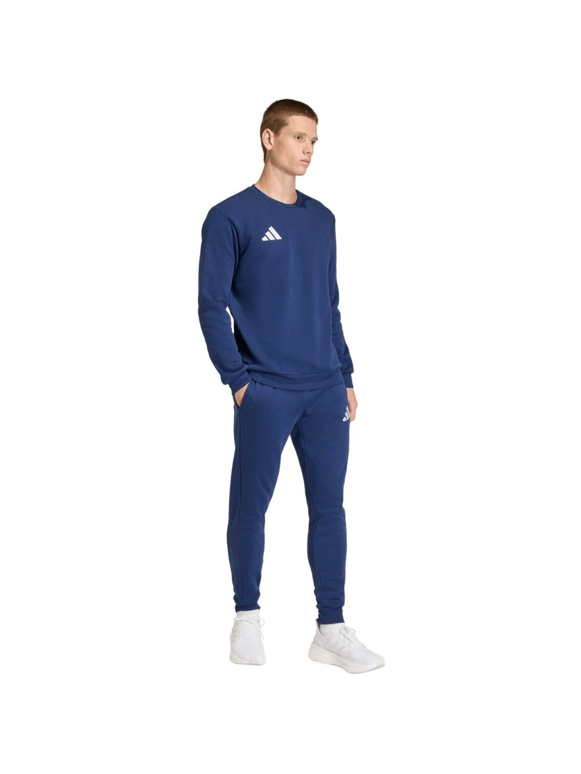 Adidas Entrada 26 Sweat Top vyrams tamsiai mėlyna JZ6574 5 Adidas Entrada 26 Sweat Top vyrams tamsiai mėlyna JZ6574 5