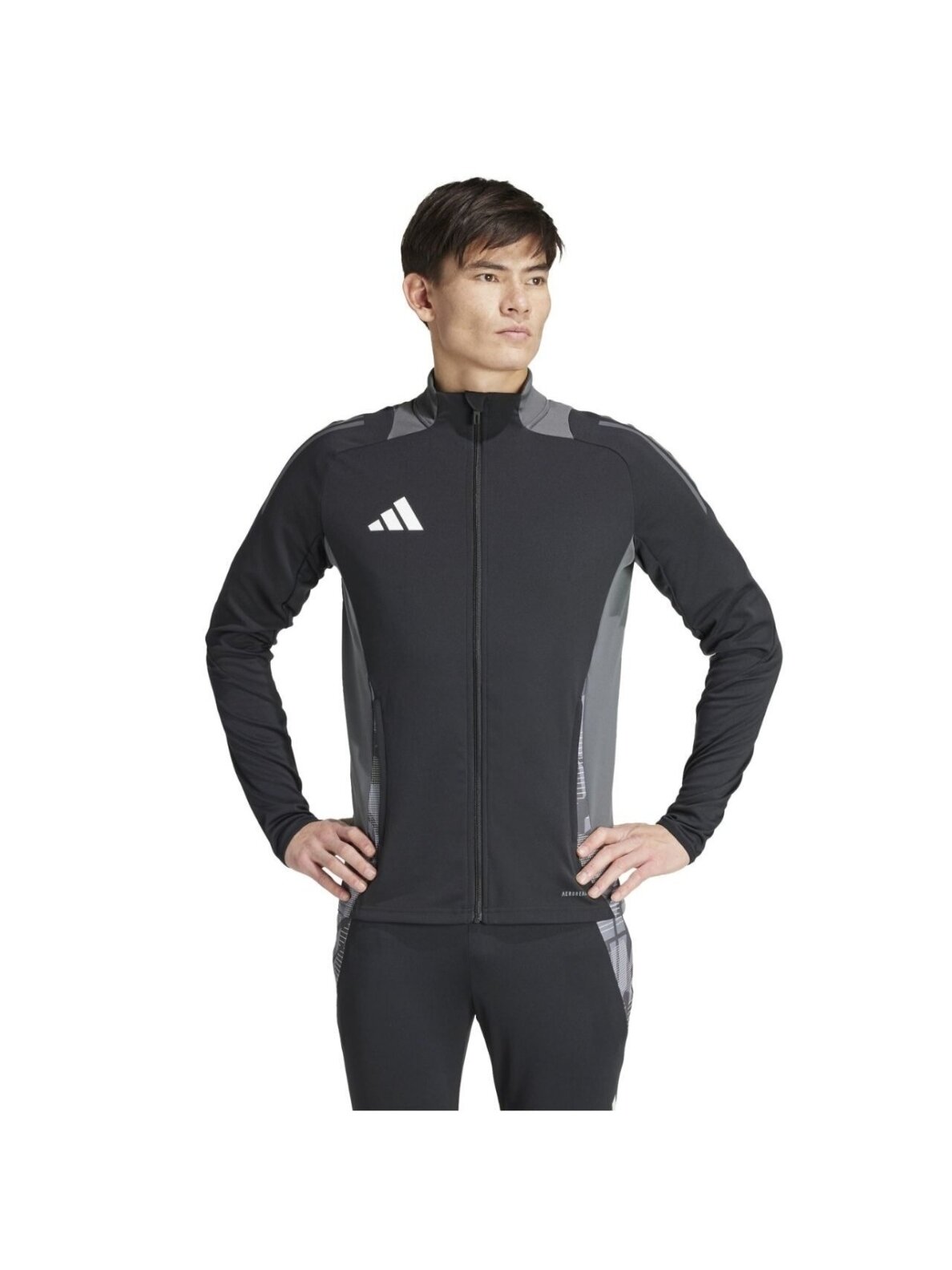 Adidas Tiro 24 Competition vyriškas džemperis juodos ir pilkos spalvos IP1870 4