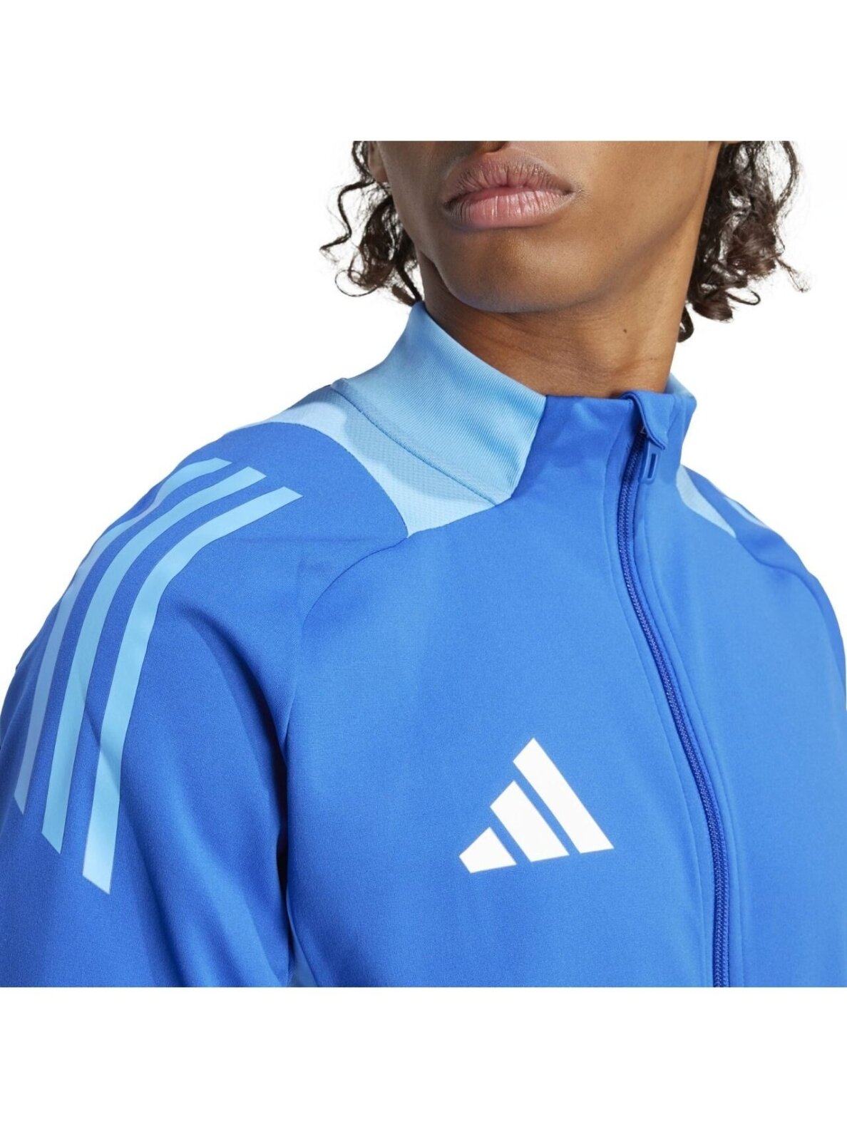 Adidas Tiro 24 Competition vyriškas džemperis mėlynas IP1876 7