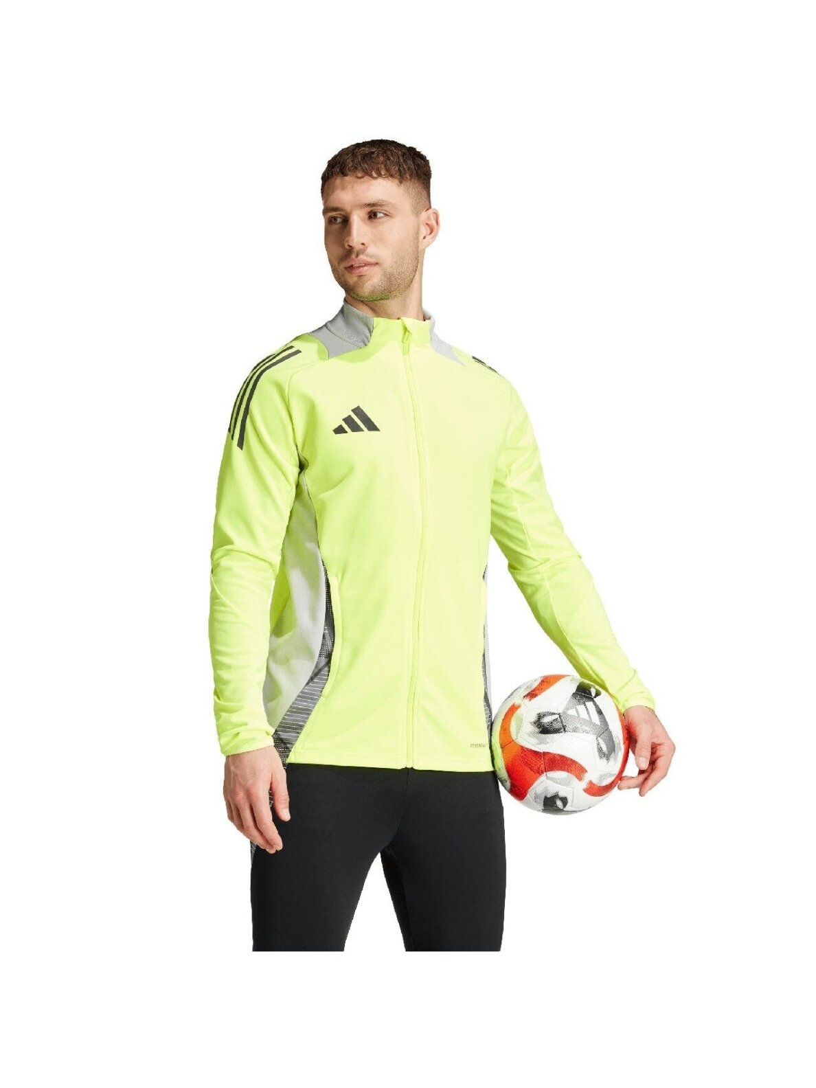 Adidas Tiro 24 Competition vyriški džemperiai geltoni IR5492 4 Adidas Tiro 24 Competition vyriški džemperiai geltoni IR5492 4
