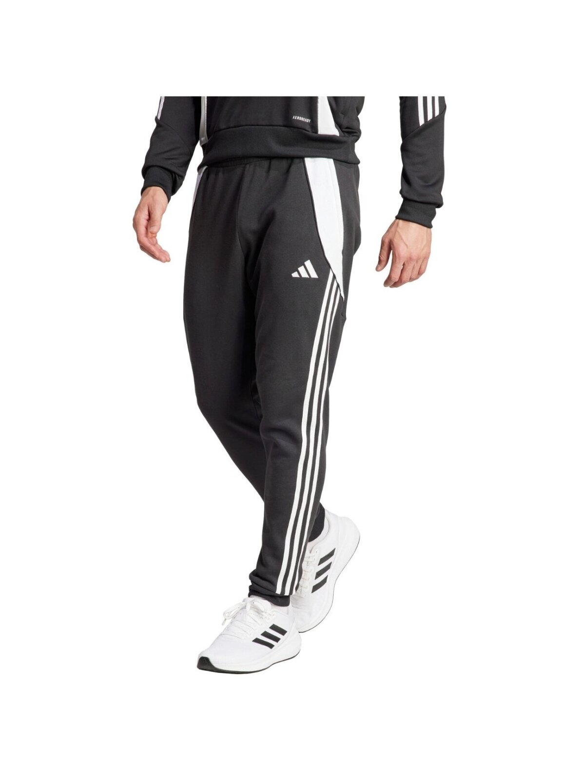Adidas Tiro 24 Sweat vyriškos kelnės juodai baltos IP1976 4 Adidas Tiro 24 Sweat vyriškos kelnės juodai baltos IP1976 4