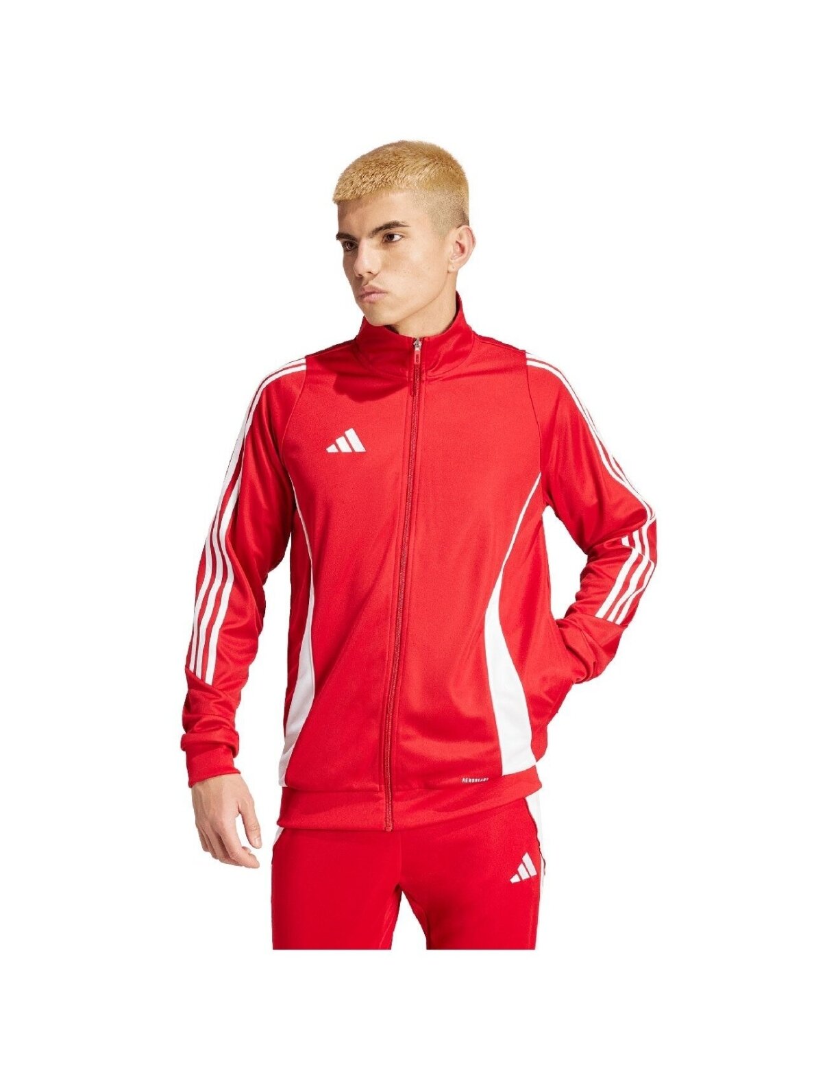 Adidas Tiro 24 Training vyriškas džemperis raudonas IR7499 5