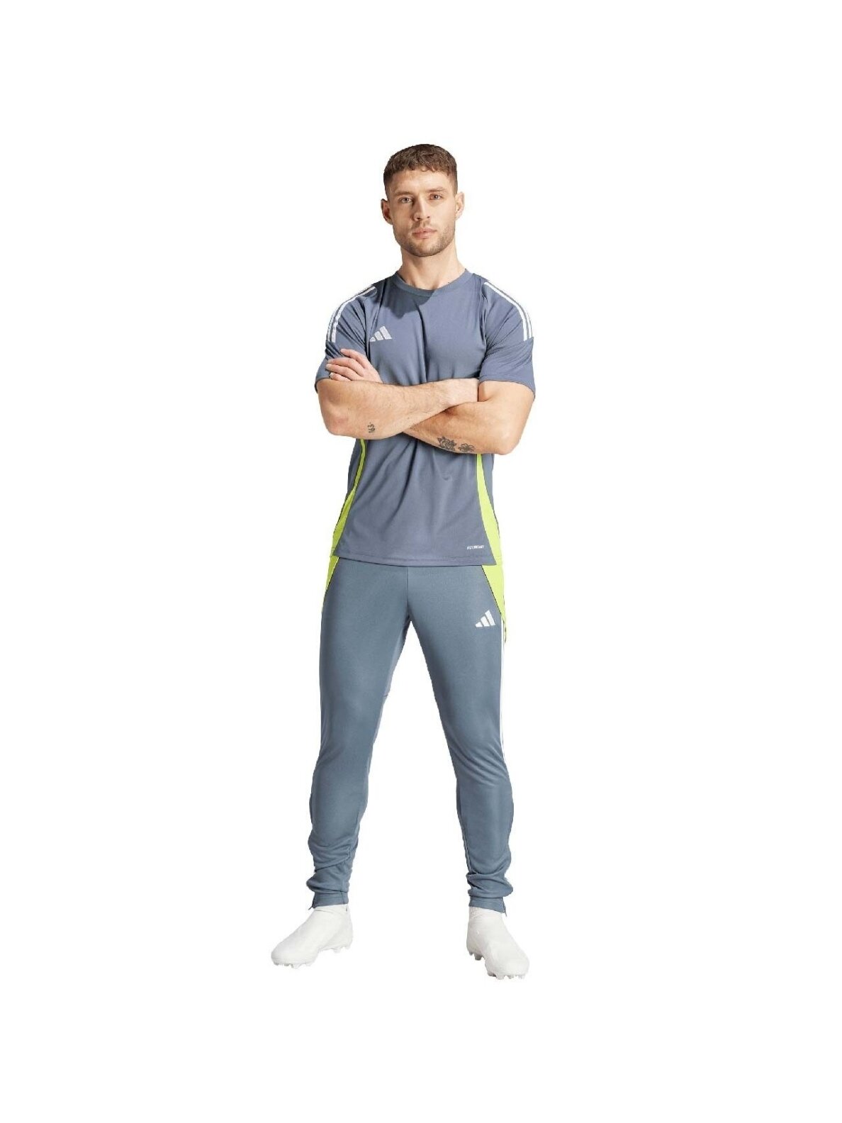 Adidas Tiro 24 Training vyriškos kelnės pilkos spalvos IV6945 4 Adidas Tiro 24 Training vyriškos kelnės pilkos spalvos IV6945 4