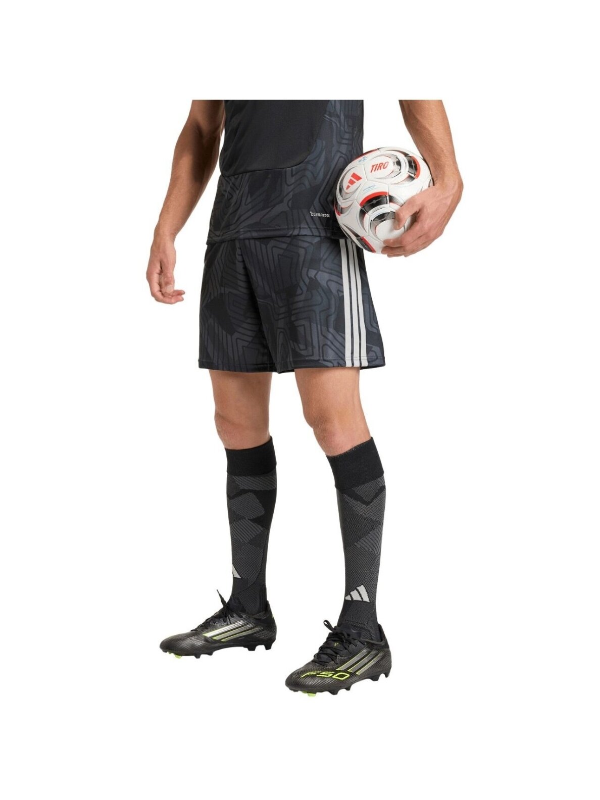 Adidas Tiro 26 Competition Goalkeeper vyriški vartininko šortai juodi KC5351