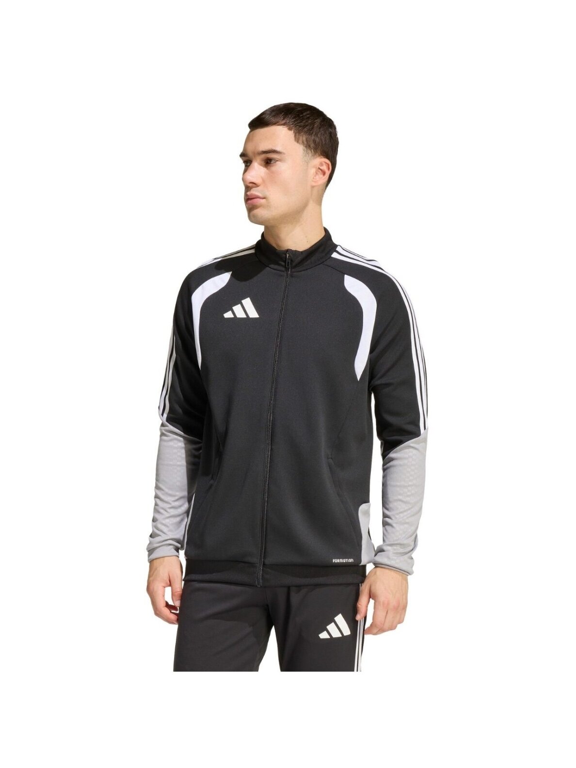 Adidas Tiro 26 Competition Training sportinė mikina vyrams juoda-pilka-balta JX4260 4