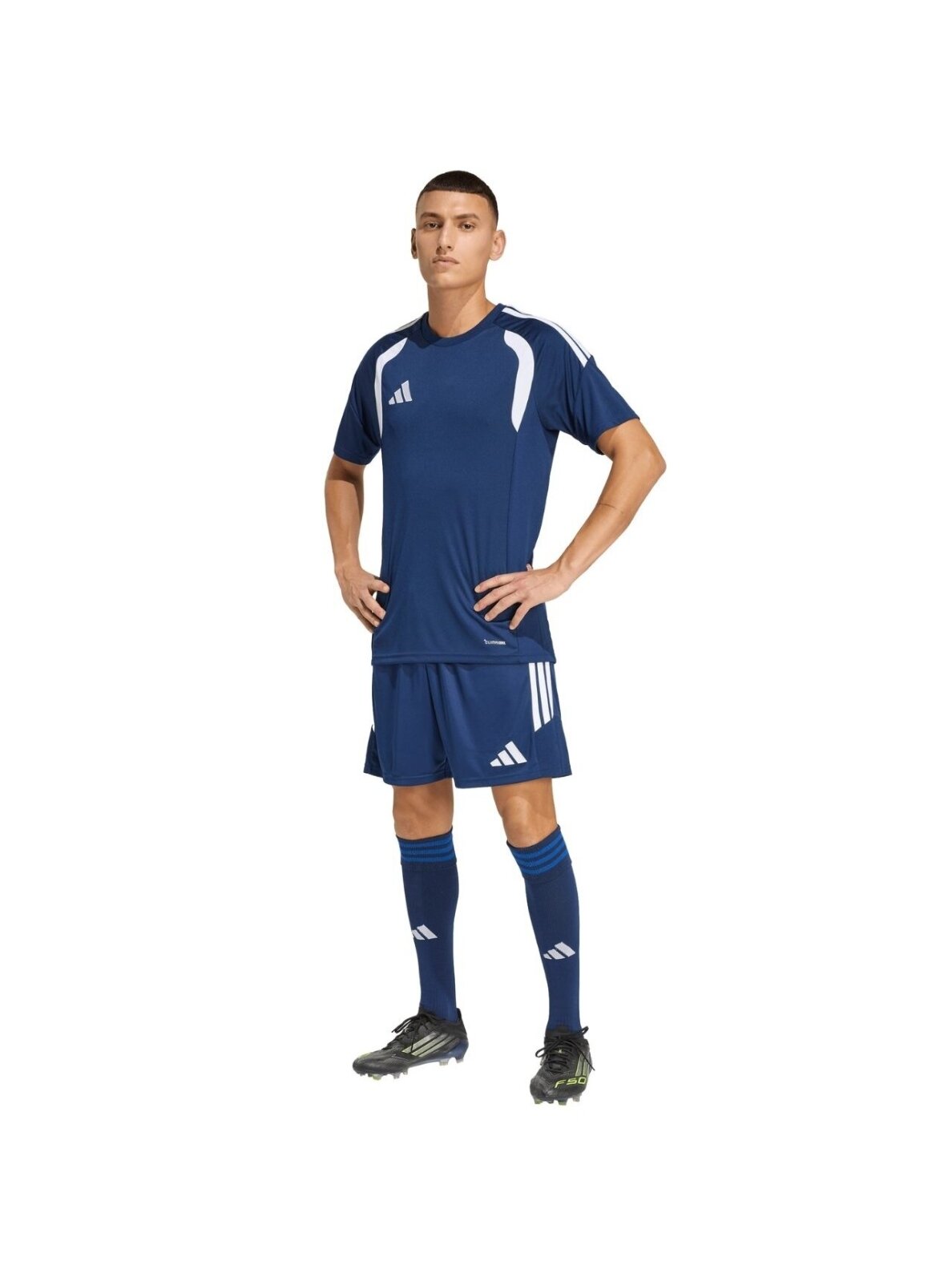 Adidas Tiro 26 League Jersey marškinėliai vyrams tamsiai mėlyni KB1360 5