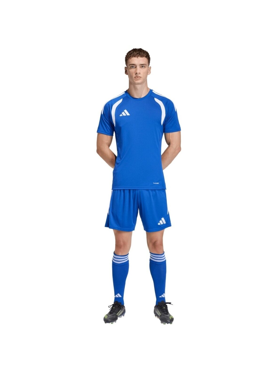 Adidas Tiro 26 League Jersey vyriški marškinėliai mėlyni KB1353 5 Adidas Tiro 26 League Jersey vyriški marškinėliai mėlyni KB1353 5