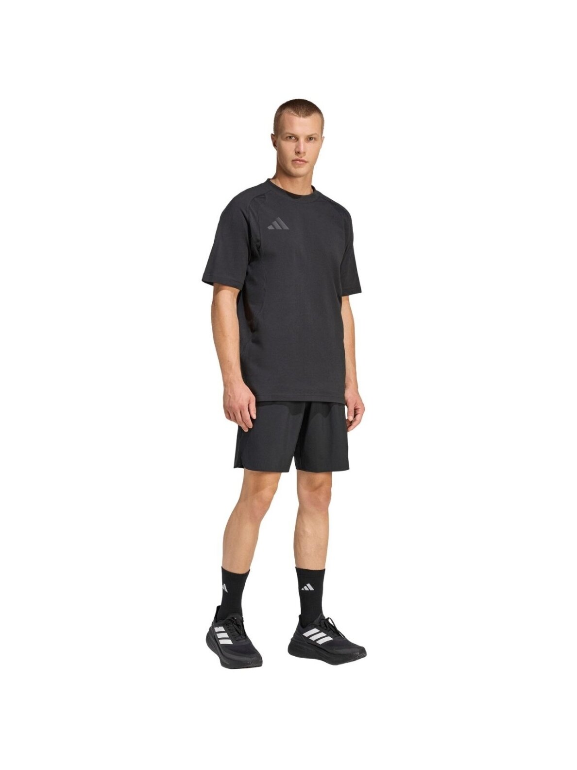 adidas Tiro 26 Travel Tee marškinėliai vyrams juodi JM5543 5 adidas Tiro 26 Travel Tee marškinėliai vyrams juodi JM5543 5
