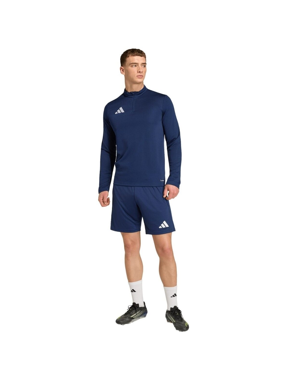 Adidas vyriški šortai Entrada 26 Training tamsiai mėlyni JZ6557 5