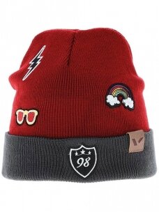Viking Tobi vaikiška kepurė, raudona 201-21-0034-34-UNI