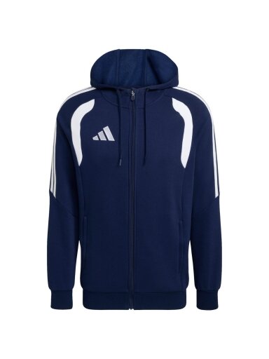 Adidas džemperis vyrams Tiro 26 League Sweat Full Zip Hoodie tamsiai mėlynas KF3320