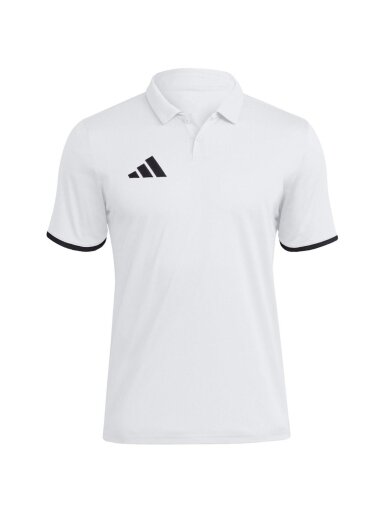 Adidas Entrada 26 Polo marškinėliai vyrams balti JZ6661