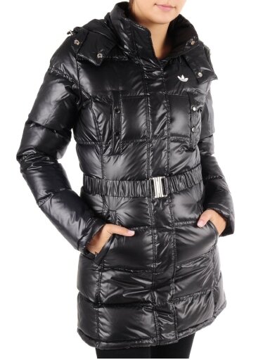 Adidas Originals striukė  moterims  AC LONG SLIM DOWN JACKET O58609 juoda