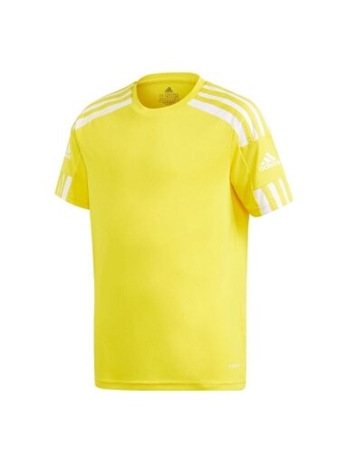 Adidas Squadra 21 Jersey Jaunimo marškinėliai, geltoni GN5744