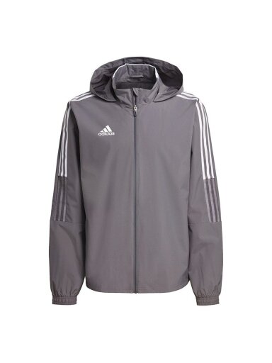 Adidas Tiro 21 Allweather vyriški džemperiai pilki GM7389