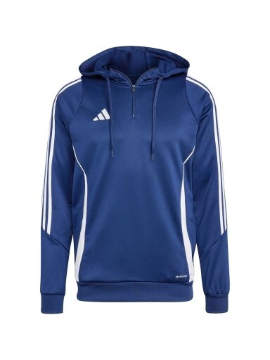 Adidas Tiro 24 Training vyriškas džemperis su gobtuvu, mėlynas IR9398