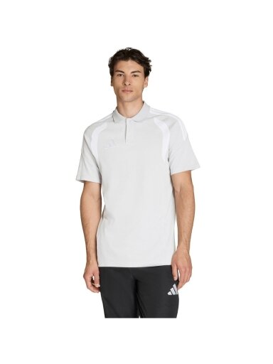 Adidas Tiro 26 League Polo marškiniai vyrams šviesiai pilki KF3399