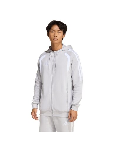 Adidas Tiro 26 League Sweat Full Zip Hoody džemperis vyrams pilkas KF3319