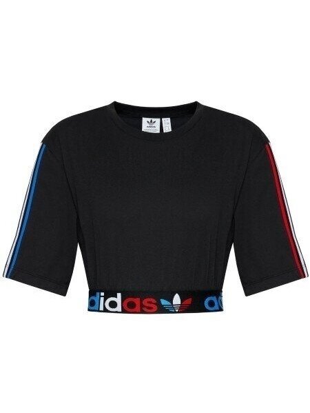 Adidas marškinėliai moterims GN2932 juodi 3 Adidas marškinėliai moterims GN2932 juodi 3
