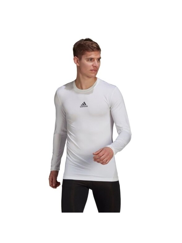 Adidas Compression Long vyriški marškinėliai balti GU7334 1
