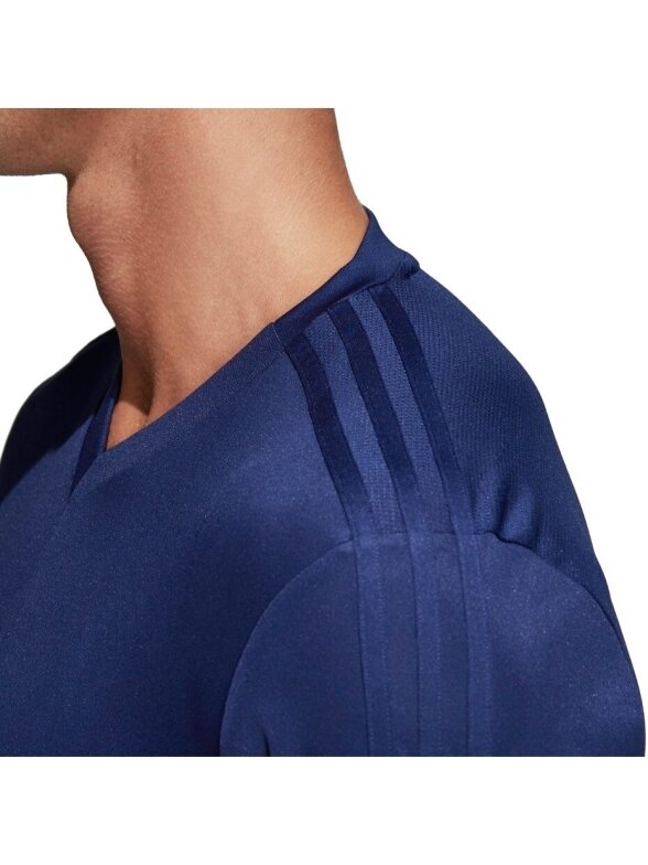 Adidas Condivo 18 Training Jersey vyriški marškinėliai, tamsiai mėlyni CV8233 3