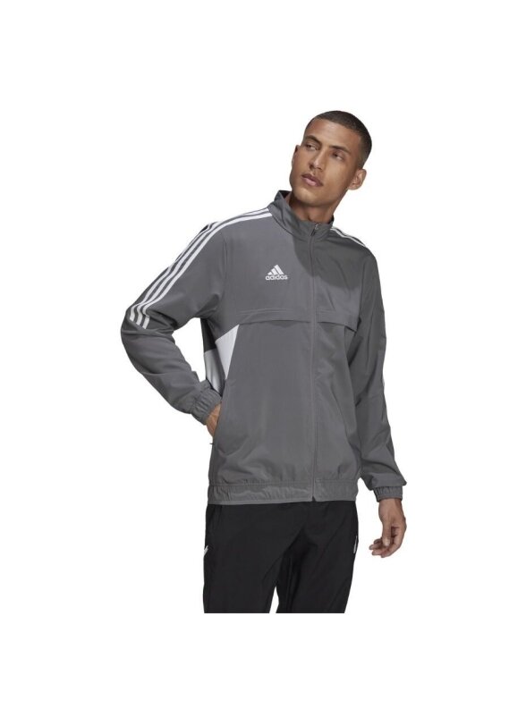 Adidas Condivo 22 Presentation vyriški džemperiai pilki HD2272 3 Adidas Condivo 22 Presentation vyriški džemperiai pilki HD2272 3