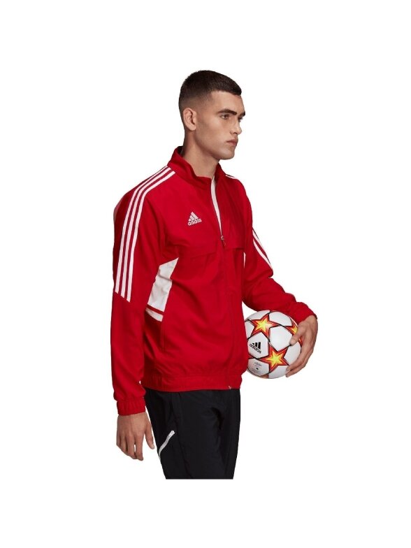 Adidas Condivo 22 Presentation vyriški džemperiai raudoni HA6238 2 Adidas Condivo 22 Presentation vyriški džemperiai raudoni HA6238 2