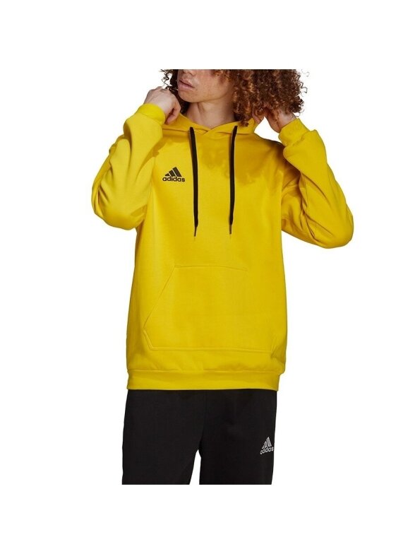 Adidas Entrada 22 Hoody vyriškas džemperis, geltonas HI2140 2