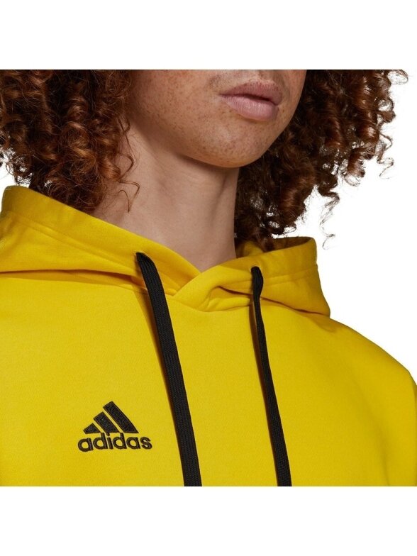 Adidas Entrada 22 Hoody vyriškas džemperis, geltonas HI2140 3 Adidas Entrada 22 Hoody vyriškas džemperis, geltonas HI2140 3