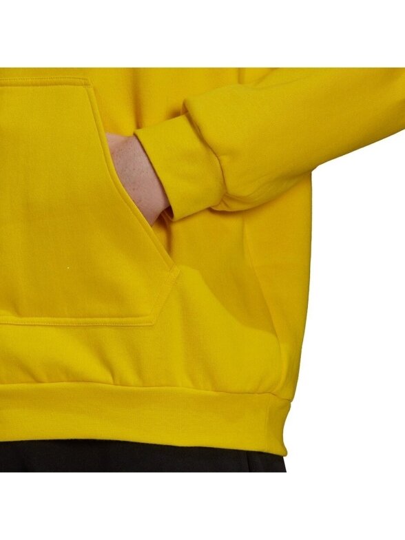 Adidas Entrada 22 Hoody vyriškas džemperis, geltonas HI2140 4