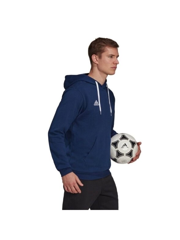 Adidas Entrada 22 Hoody vyriškas džemperis, tamsiai mėlynas H57513 2 Adidas Entrada 22 Hoody vyriškas džemperis, tamsiai mėlynas H57513 2