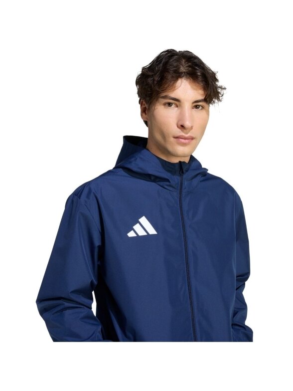 Adidas Entrada 26 All Weather vyriška striukė tamsiai mėlyna JZ9102 4 Adidas Entrada 26 All Weather vyriška striukė tamsiai mėlyna JZ9102 4