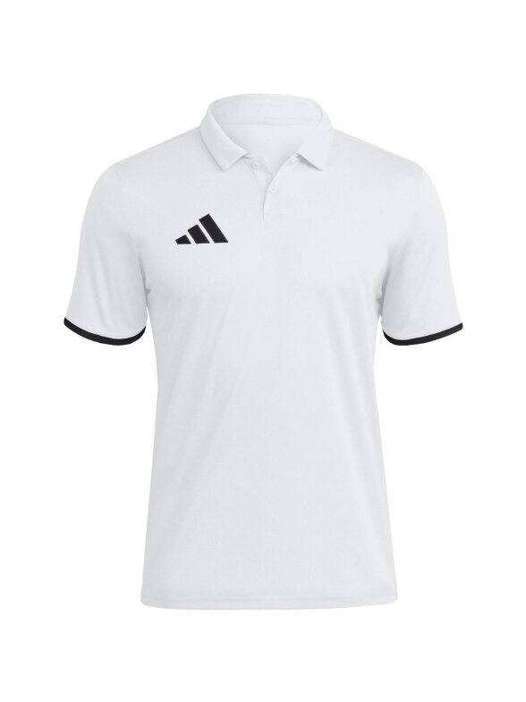 Adidas Entrada 26 Polo marškinėliai vyrams balti JZ6661 1 Adidas Entrada 26 Polo marškinėliai vyrams balti JZ6661 1