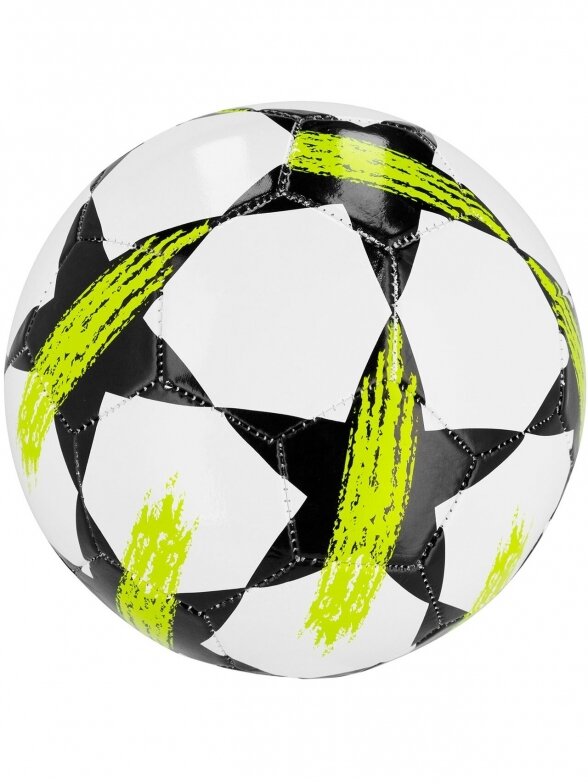 Spokey futbolo kamuolys Goal balta/žalia 942598 1