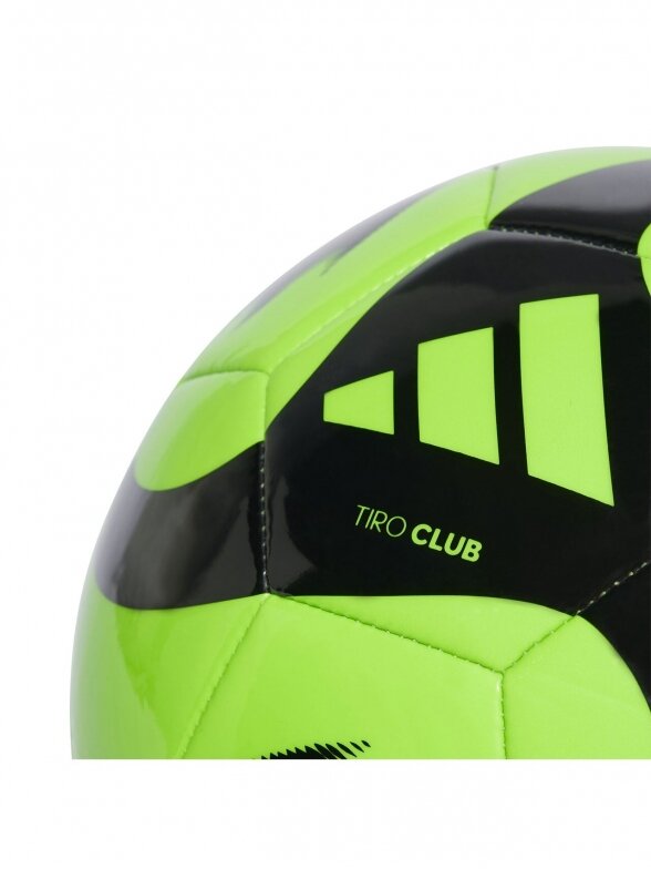 Adidas Futbolo kamuolys Tiro Club HZ4167 žalia/juoda 2