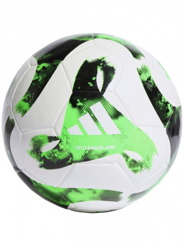 Adidas Futbolo kamuolys Tiro Junior 350 League balta/žalia HT2427