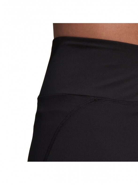Adidas Moteriški šortai Yoga Essentials aukšto juosmens juodi HD6825 5