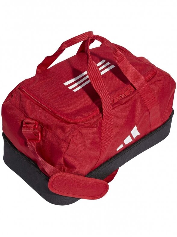 Adidas krepšys Tiro League Duffel IB8651 raudonas 5 Adidas krepšys Tiro League Duffel IB8651 raudonas 5